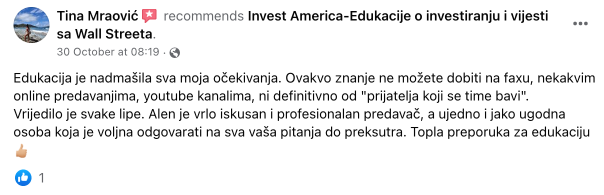 preporuka edukacija wallstreet